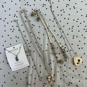 Various vintage necklaces